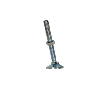 Longacre 52-72890 Replacement Screw-In Steel Swivel Feet - 8" (Set of 2)
