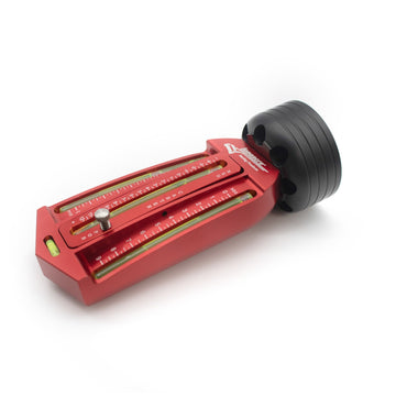 Longacre 52-78272 Caster Camber Gauge "“ Billet Aluminum with Magnetic Adapter