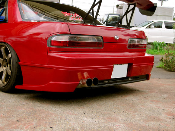 Aero Kit for S13 Coupé, Front bumper, Side skirts, Rear bumper, Glare