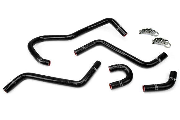 HPS シリコンラジエーターホースキット Yamaha YXR450 YXR660 Rhino 2004-2007用