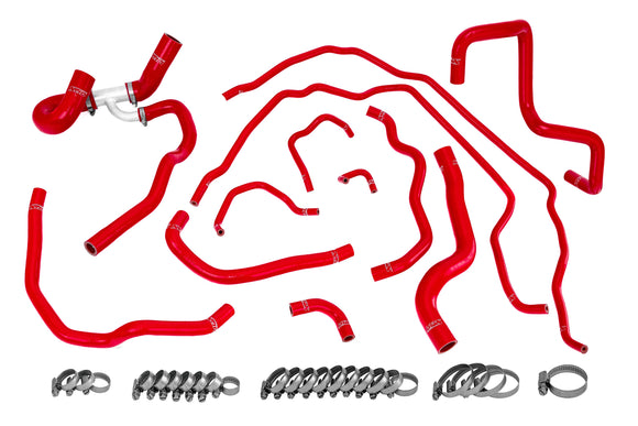 HPS シリコンラジエーター＆ヒーターホースキット Mazda Mazdaspeed 3 2.3L Turbo 2007-2009用