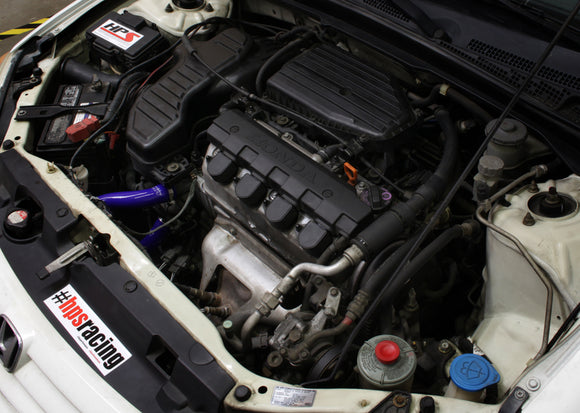 HPS シリコンラジエーターホースキット Honda Civic 1.7L Automatic Trans. 2001-2005用