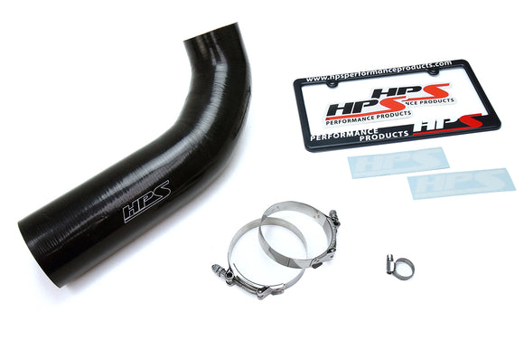 HPS シリコンエアインテークホース Jeep Wrangler JK 3.6L V6 2012-2017用