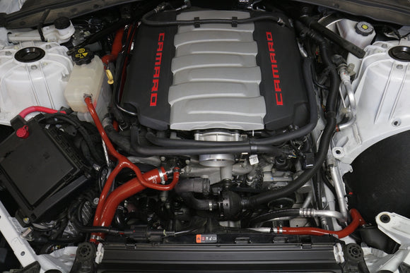 HPS シリコンラジエーター＆ヒーターホースキット Chevy Camaro SS Coupe 6.2L V8 2016-2017用