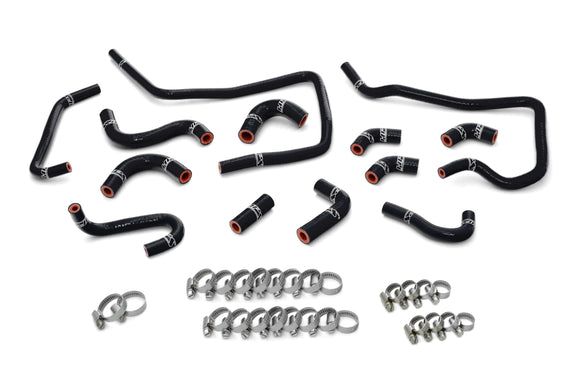 HPS シリコン補機クーラントホースキット Subaru Impreza WRX 2.0L Turbo 2002-2003用