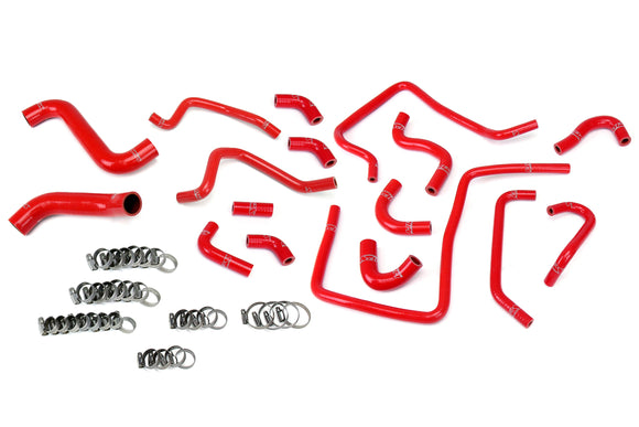 HPS シリコンクーラントホースキット Subaru Impreza WRX 2.0L Turbo 2002-2003用