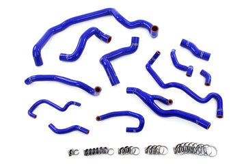 HPS シリコンクーラントホースキット Mini Cooper 1.6L Turbo (N14) Auto Trans 2007-2010用 - 0