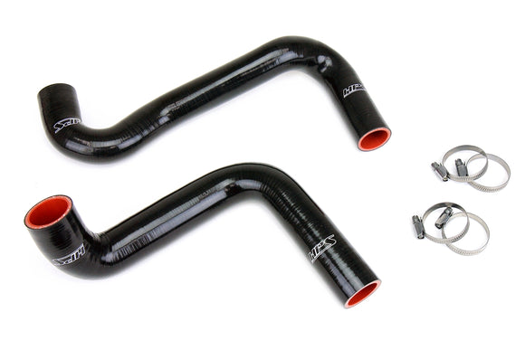 HPS シリコンラジエーターホースキット Nissan 240SX LSスワップ用 (LS3/LS7ウォーターポンプ / 9時サーモ / KA24DEラジエーター)