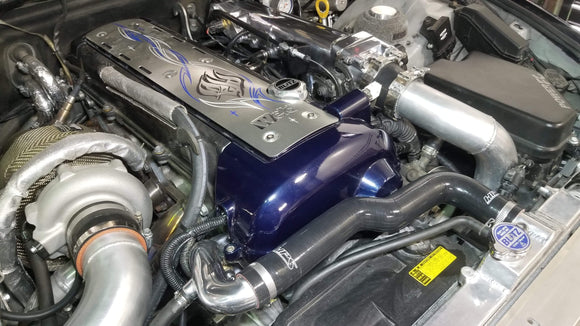 HPS シリコンラジエーターホースキット Lexus IS300 1JZ-GTE スワップ用