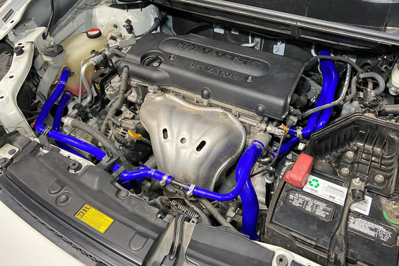 HPS シリコンクーラントホースキット(ラジエーター・ヒーター・エキスパンションタンク) Scion xB 2.4L 2008-2015用