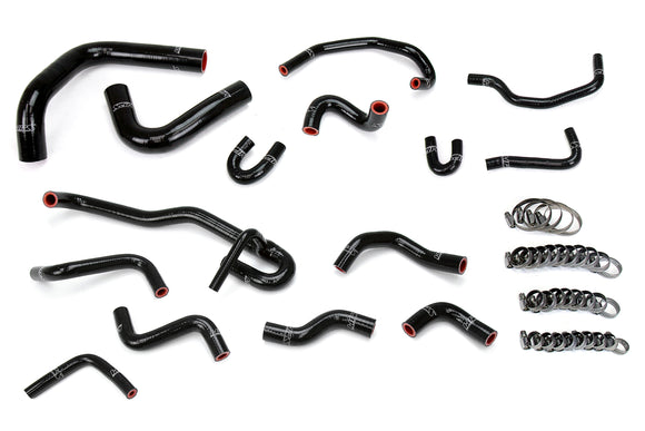 HPS シリコンラジエーター＆ヒーターホースキット / Silicone Radiator & Heater Hose Kit – Toyota 3.0L V6 with Rear Heater 左ハンドル仕様 4Runner (1990-1991)