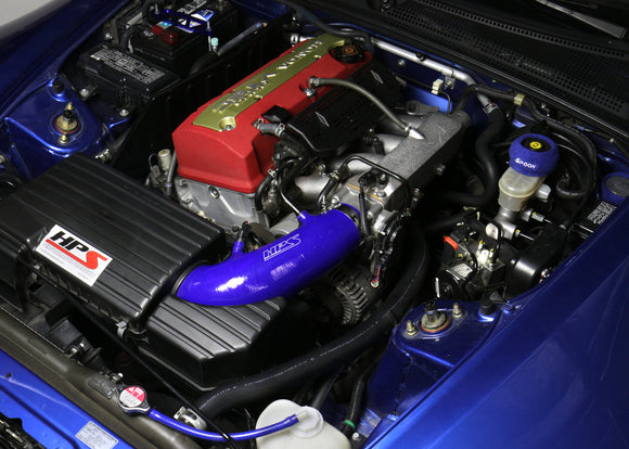 HPS シリコンエアインテークホース Honda S2000 AP2 2.2L F22 drive-by-wire 2006-2009用