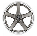 WORK ZEAST ST2 Trans Gray Polish (TGP) – 21 inch STEP RIM, semi concave wheel shown, finish reference for 20 inch STEP RIM