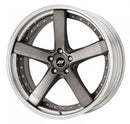 WORK ZEAST ST2 Trans Gray Polish (TGP) – 21 inch STEP RIM, semi concave wheel shown, finish reference for 20 inch STEP RIM