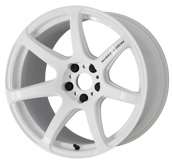 WORK EMOTION T7R 18 inch NORMAL, White (WHT), ULTRA DEEP taper — WORK factory photo
