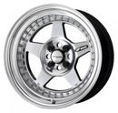 WORK MEISTER CR01 — Buff Finish (PP). WORK's 16 inch NORMAL wheel, shown as a finish reference for 15 inch NORMAL.