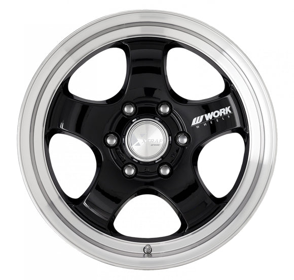 WORK XTRAP S1HC — Black Diamond Cut Rim (BRC), 18 inch