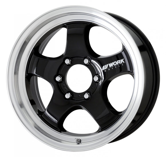WORK XTRAP S1HC — Black Diamond Cut Rim (BRC), 18 inch
