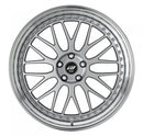 WORK ZISTANCE W10M — Silver (SIL), 21 inch, 3-piece STEP RIM. WORK factory photo.