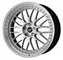 WORK ZISTANCE W10M — Silver (SIL), 21 inch, 3-piece STEP RIM. WORK factory photo.