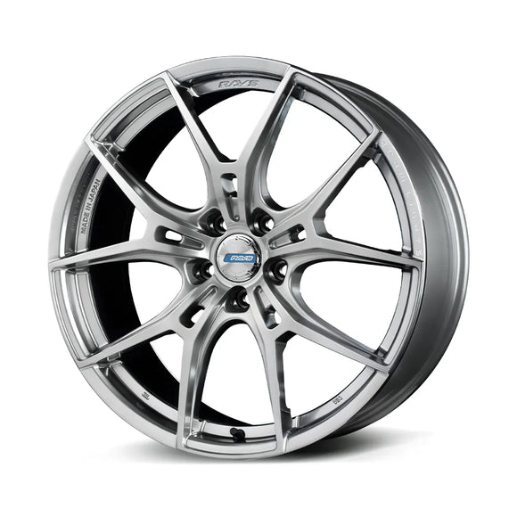 RAYS gramLIGHTS 57FXZ LIMITED EDITION wheel in Sunlight Silver (ZNJ)