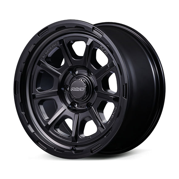 RAYS gramLIGHTS 57GR-X HD wheel in Semi Gloss Black (SB)