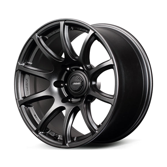 RAYS gramLIGHTS 57TR-X wheel in Semi Gloss Glass Black (6YZ)