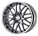 WORK LANVEC LM1 Glim Black – 20 inch wheel with a different rim type shown, finish reference for 20 inch STEP RIM