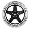 WORK ZISTANCE W5S — Black (BLK), 19 inch, 3-piece STEP RIM. WORK factory photo.