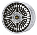 WORK EMITZ Black Cut Clear (BP) – 19 inch (rim type not stated by WORK) wheel shown, finish reference for 19 inch FULL REVERSE