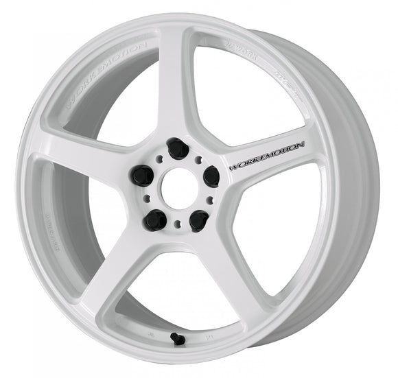 WORK EMOTION T5R 18 inch NORMAL, Ice White (ICW), SEMI taper — WORK factory photo