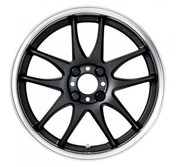 WORK EMOTION CR 2P 16 inch FULL REVERSE, Matte Black (MBL), Semi Concave — WORK factory photo