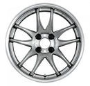 WORK EMOTION CR 2P 16 inch FULL REVERSE, Crystal Silver (CS), Deep Concave — WORK factory photo
