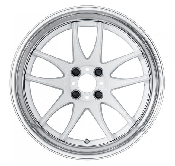 WORK EMOTION CR 2P 17 inch STEP RIM, White (WHT), Deep Concave — WORK factory photo