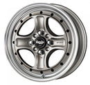 WORK EQUIP 40 15 inch O/H, Brut Silver (BSL) — WORK factory photo