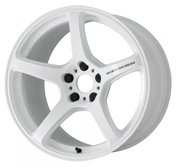 WORK EMOTION T5R 18 inch NORMAL, Ice White (ICW), ULTRA DEEP taper — WORK factory photo