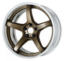 WORK EMOTION T5R 2P 19 inch FULL REVERSE, Ashed Titanium (AHG), Deep Concave — WORK factory photo