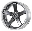 BACK LABEL ZEAST BST2 20 inch FULL REVERSE, Brilliant Silver Black (BSB), Deep Concave — WORK factory photo