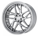 WORK GNOSIS CVX Middle Concave Composite Buff Brushed (PBU) – 21 inch STEP RIM wheel shown, reference for 22 inch STEP RIM