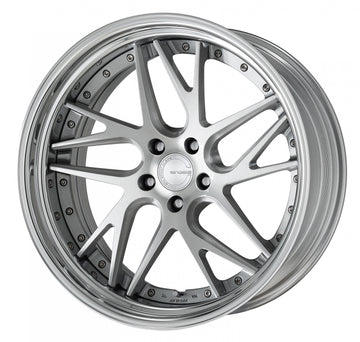 WORK GNOSIS CVX Middle Concave Brushed (BRU) – 21 inch STEP RIM wheel shown, reference for 22 inch STEP RIM