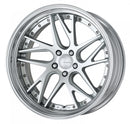 WORK GNOSIS CVX Deep Concave Matte Silver (MSL) – 21 inch STEP RIM wheel shown, reference for 22 inch STEP RIM