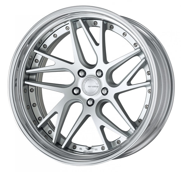WORK GNOSIS CVX 21 inch STEP RIM, Deep Concave – Matte Silver (MSL)
