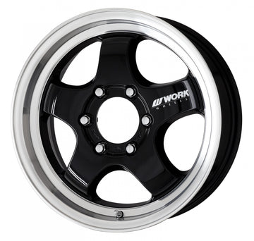 WORK XTRAP S1HC — Black Diamond Cut Rim (BRC), 17 inch