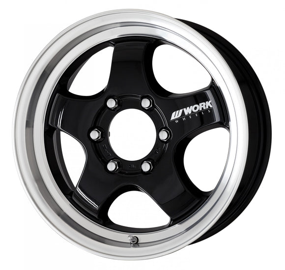 WORK XTRAP S1HC — Black Diamond Cut Rim (BRC), 17 inch