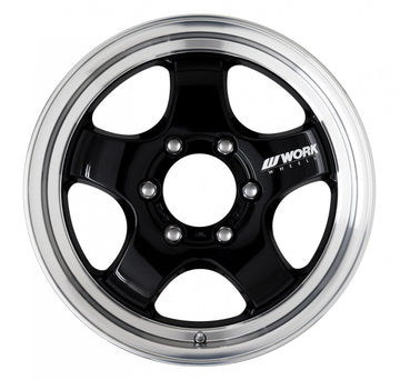 WORK XTRAP S1HC — Black Diamond Cut Rim (BRC), 17 inch