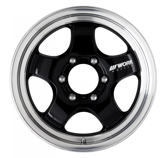 WORK XTRAP S1HC — Black Diamond Cut Rim (BRC), 17 inch