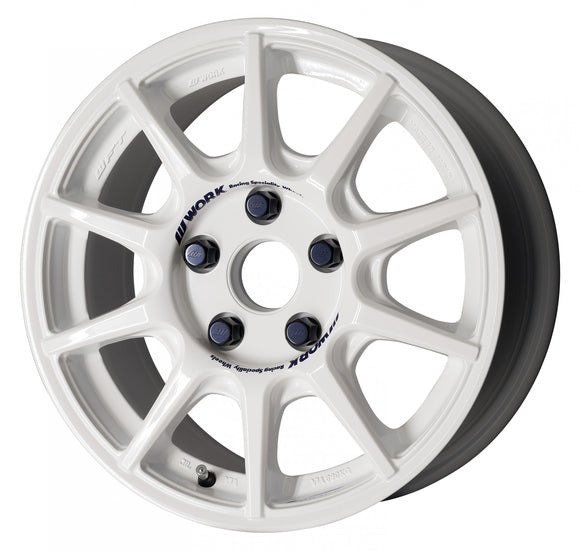 WORK M.C.O RACING 15 inch, White (WHT), NORMAL rim — WORK factory photo