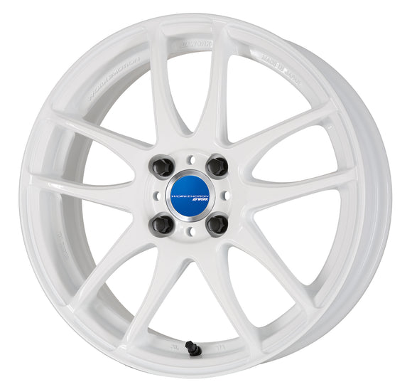 WORK EMOTION CR Kiwami 16 inch NORMAL, White (WHT), SEMI taper — WORK factory photo