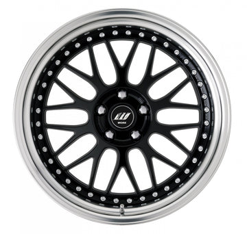WORK ZISTANCE W10M — Black (BLK), 19 inch, 3-piece STEP RIM. WORK factory photo.
