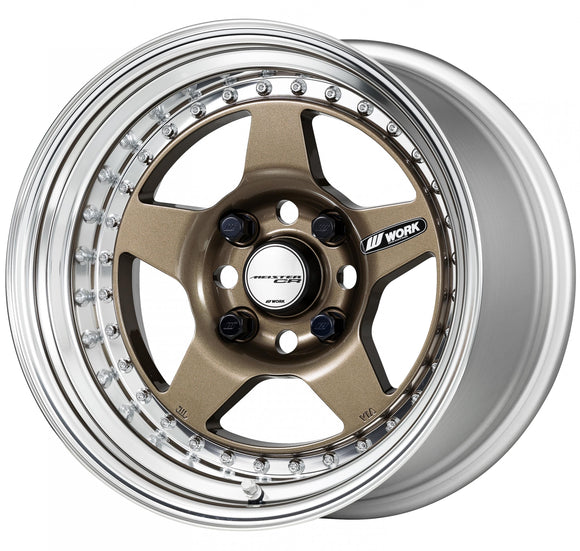 WORK MEISTER CR01 15 inch NORMAL, Titanium Gold (HPG) — WORK factory photo